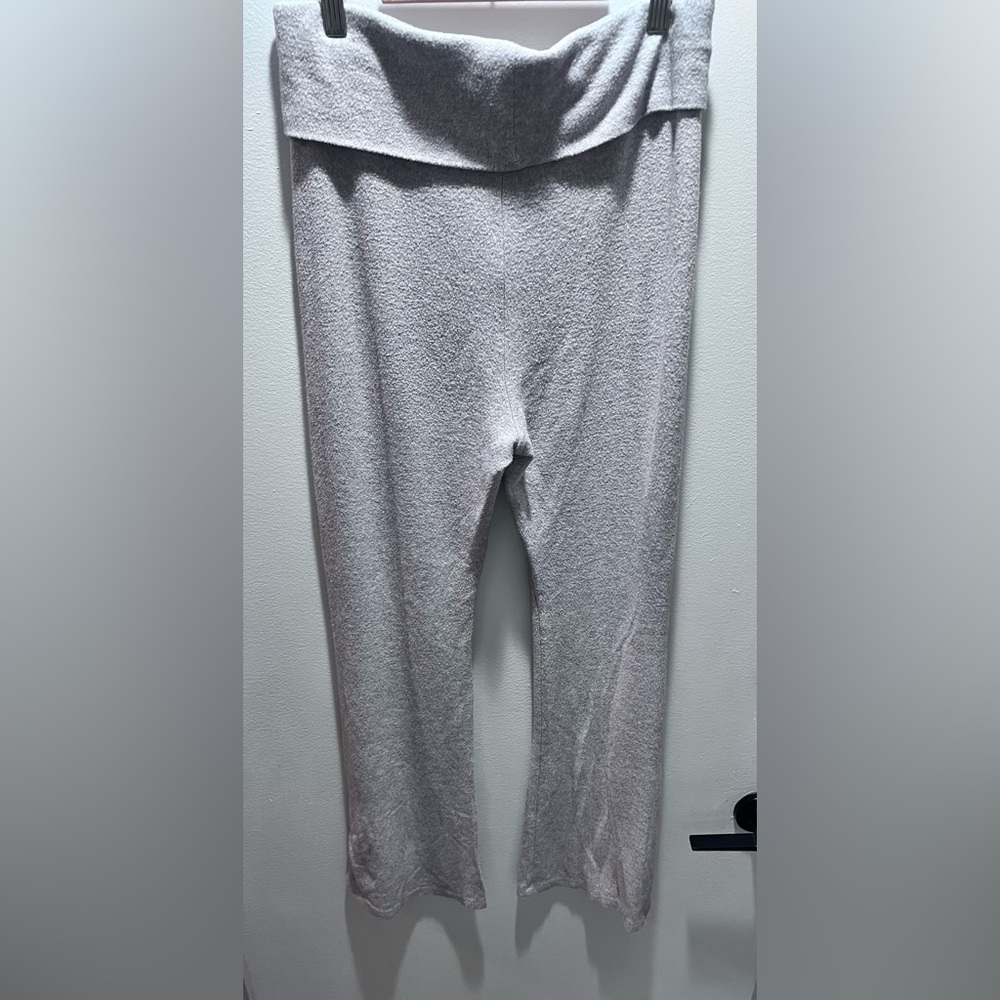 Anthropologie women’s beige Knit Saturday Sunday Lounge Pants Sz Small - Picture 5 of 5